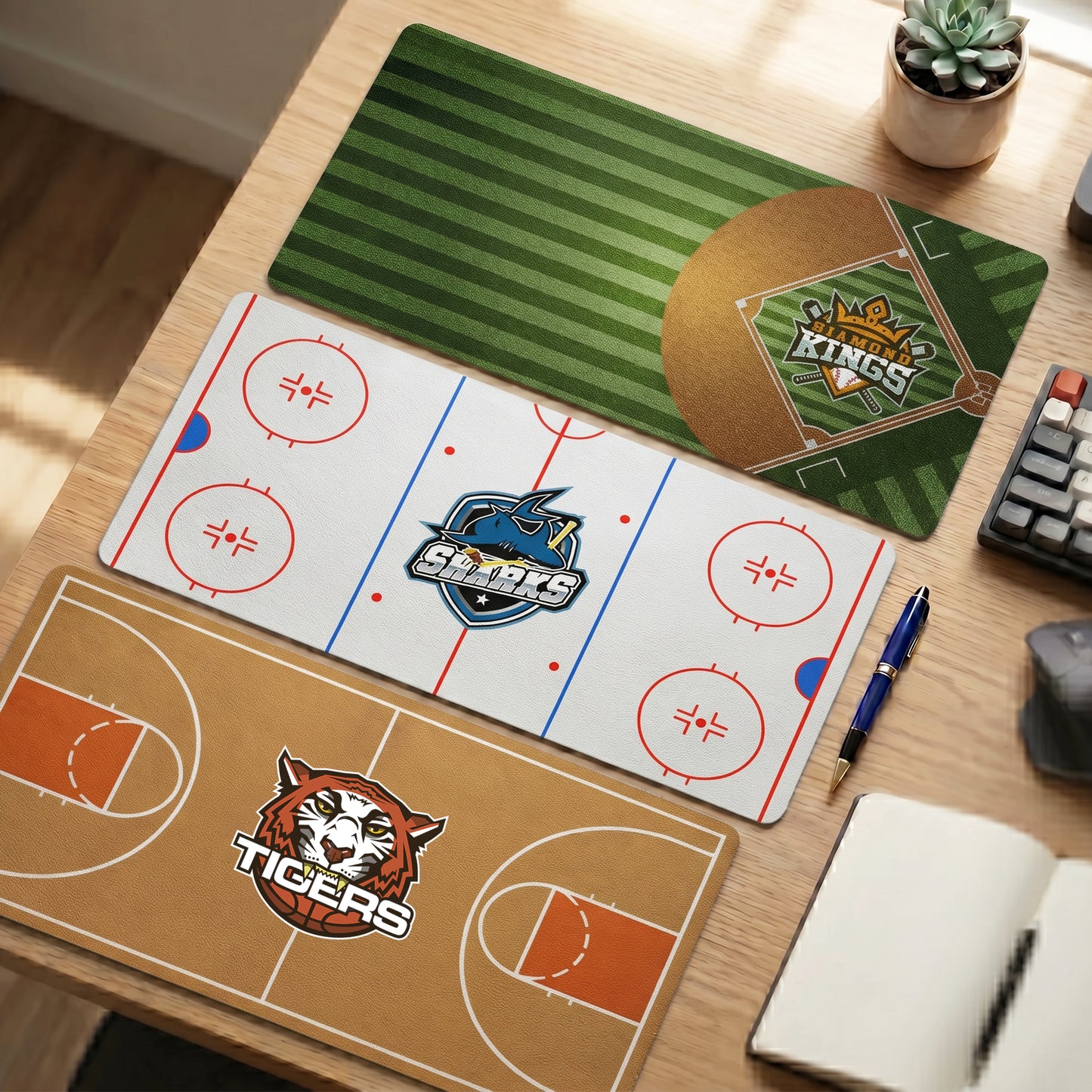 Hockey-Rink,-Basketball-Court,-Soccer,-Baseball,-American-Football,-Softball-Field-Personalized-Desk-Mat-1