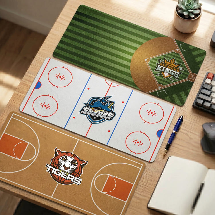 Hockey-Rink,-Basketball-Court,-Soccer,-Baseball,-American-Football,-Softball-Field-Personalized-Desk-Mat-1