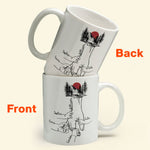 Holding Dad's Hand - Personalized Mug
