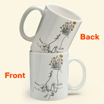 Holding Mom's Hand - Personalized Mug