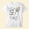 Holding Mom&#39;s Hand - Personalized Shirt