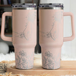 Holding Mom's Hand - Personalized 40oz Tumbler