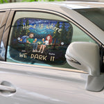 Home Is Where We Park It - Custom Car Side Window Sun Shade