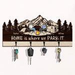 Home Is Where We Park It - Personalized Key Holder