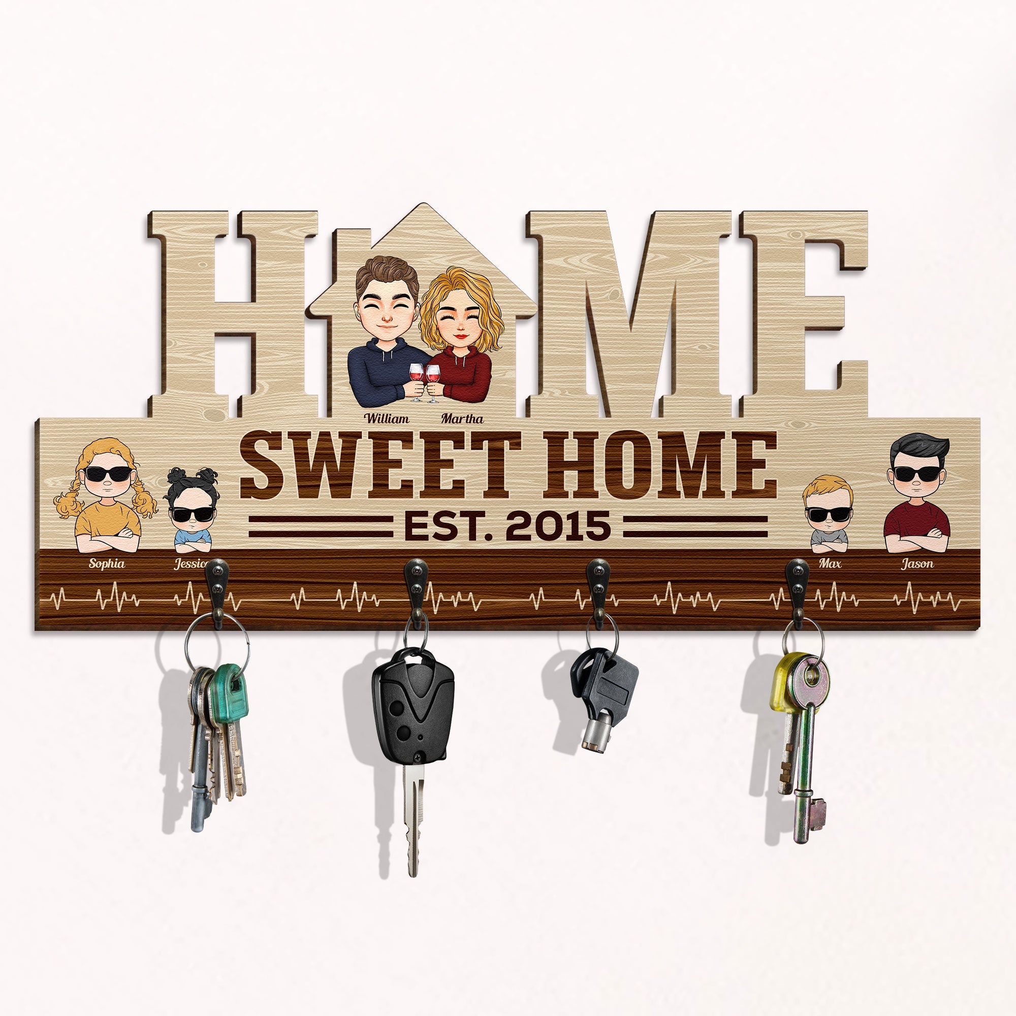 Customised Keystand Key Holder – Macorner