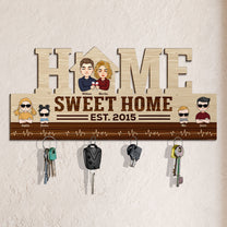 Home Sweet Home - Personalized Custom Key Holder