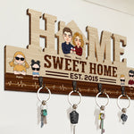 Home Sweet Home - Personalized Key Holder