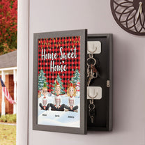 Home Sweet Home - Personalized Hidden Key Holder Picture Frame