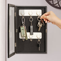 Home Sweet Home - Personalized Hidden Key Holder Picture Frame