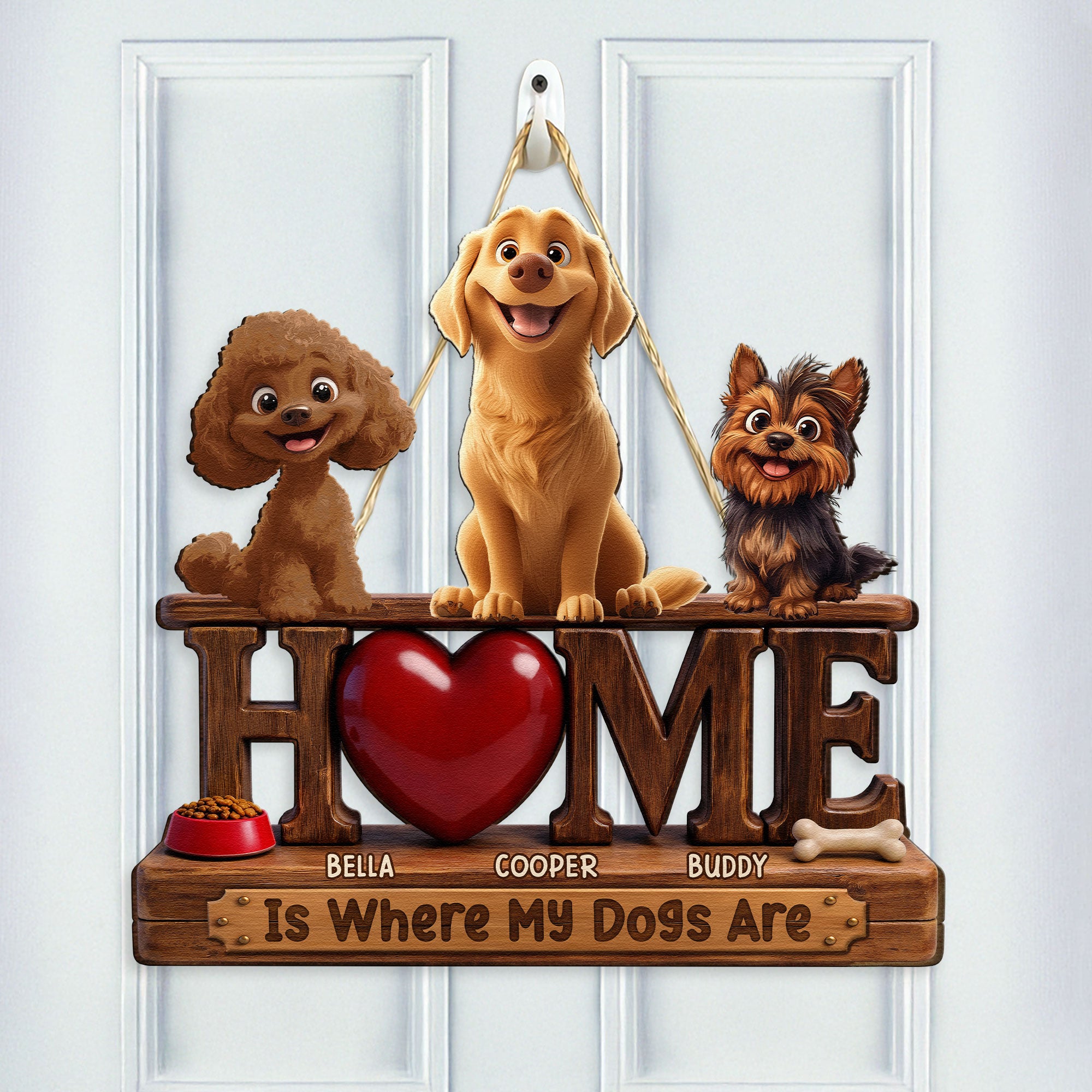 Home-Is-Where-My-Dogs-Are-Personalized-Wood-Sign-1