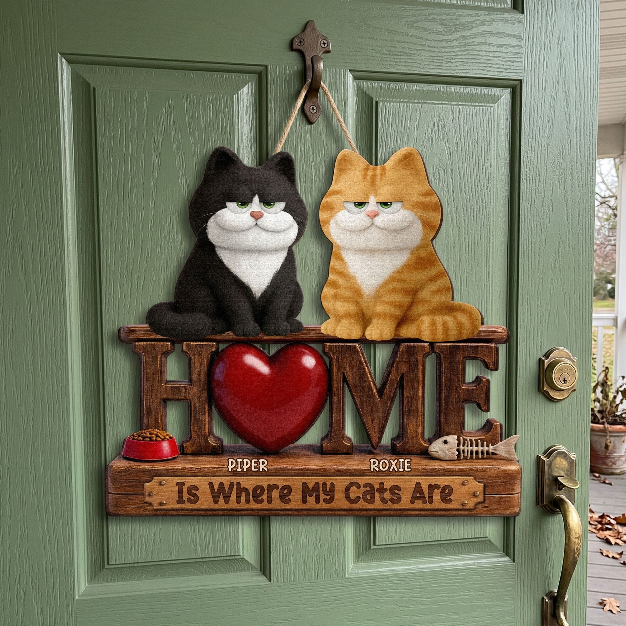 Home-Is-Where-My-Dogs-Are-Personalized-Wood-Sign-2