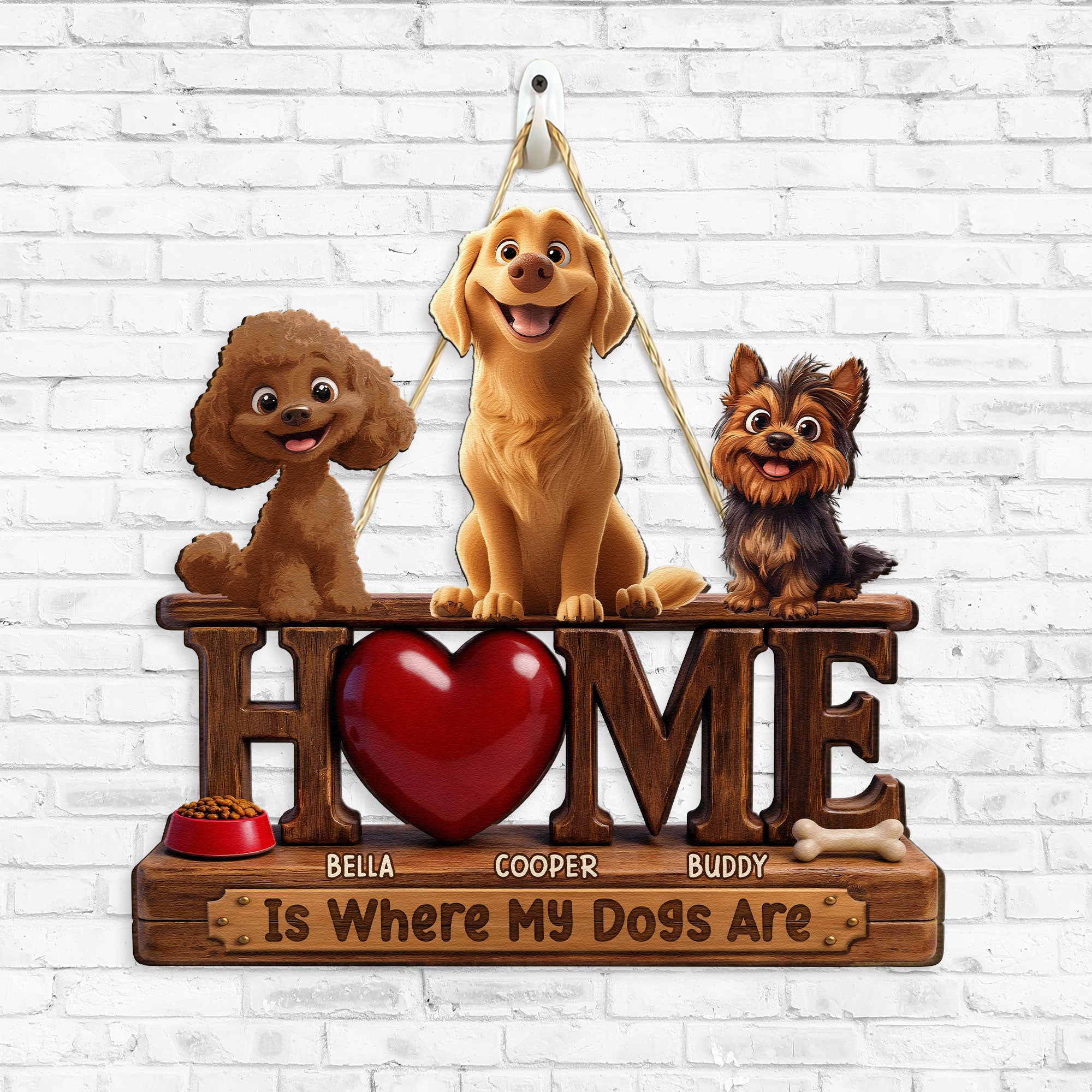 Home-Is-Where-My-Dogs-Are-Personalized-Wood-Sign-3