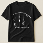 Hooked-On-Dad,-Grandpa-Personalized-Shirt-1