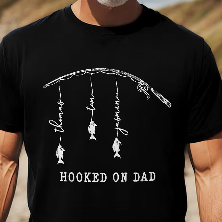 Hooked-On-Dad,-Grandpa-Personalized-Shirt-2