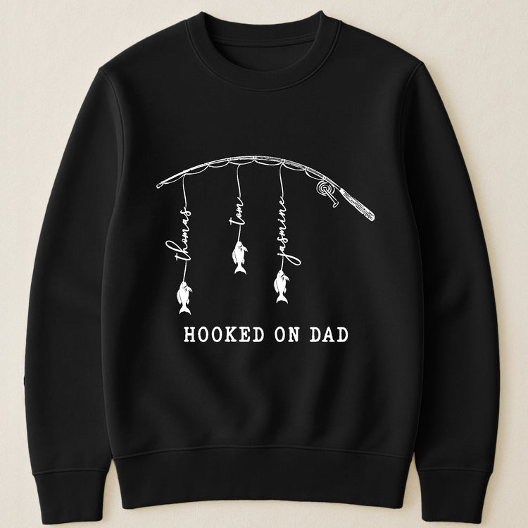 Hooked-On-Dad,-Grandpa-Personalized-Shirt-3