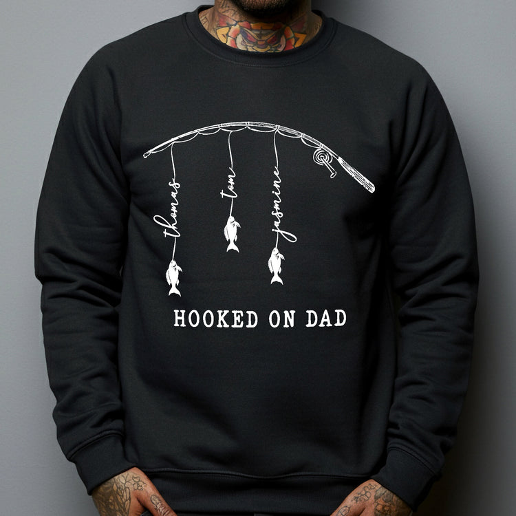 Hooked-On-Dad,-Grandpa-Personalized-Shirt-4