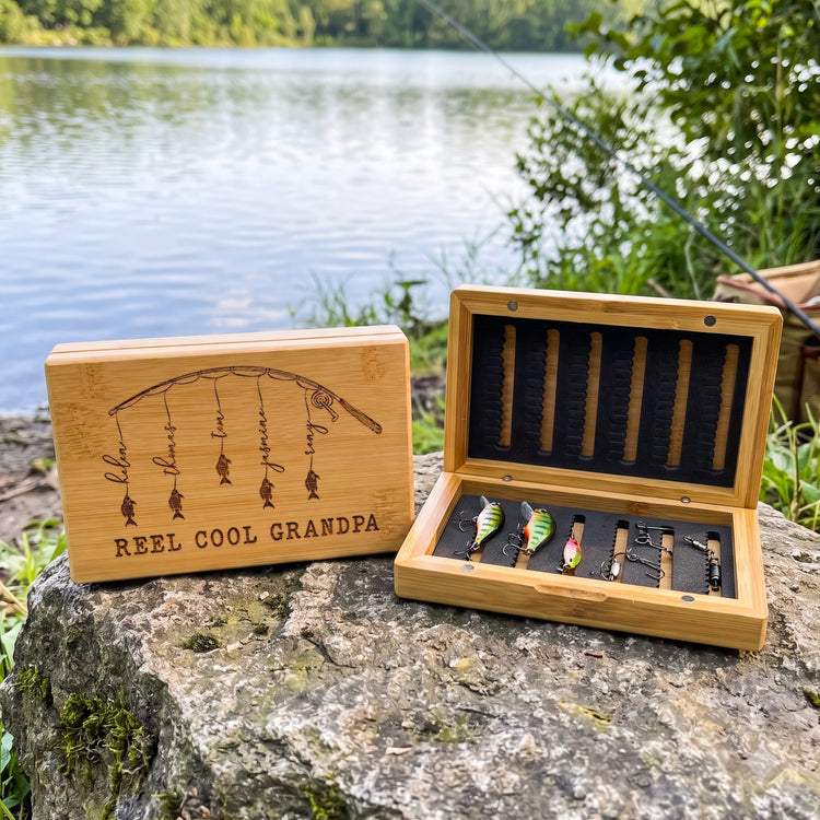 Hooked-On-Grandpa,-Papa,-Dad--Personalized-Fly-Box-2