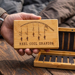 Hooked-On-Grandpa,-Papa,-Dad--Personalized-Fly-Box-4