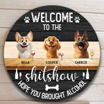 Hope You Brought Alcohol - Personalized Wood Sign