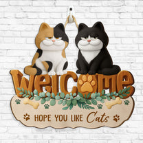 Hope You Like Dogs - Personalized Wood Sign