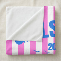 Hot Summer Girls Trip - Personalized Beach Towel