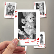 How Luck We Are - Custom Couples, Family, Pet Photos - Personalized Acrylic Photo Magnet