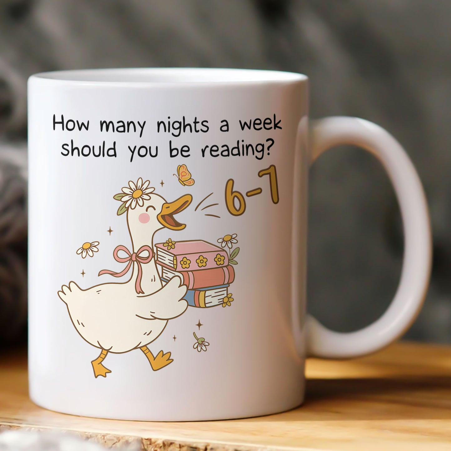 How Many Nights A Week Should You Be Reading 6-7 - Personalized Mug
