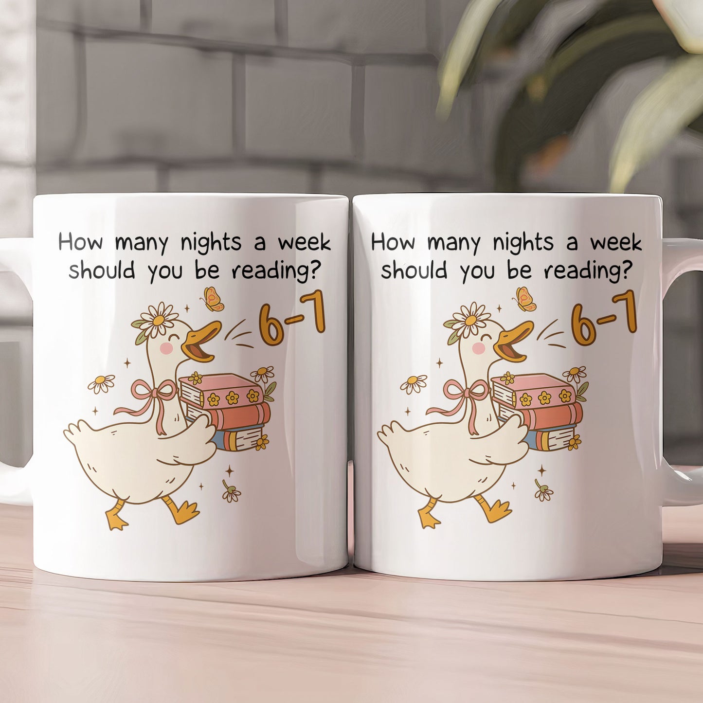 How Many Nights A Week Should You Be Reading 6-7 - Personalized Mug