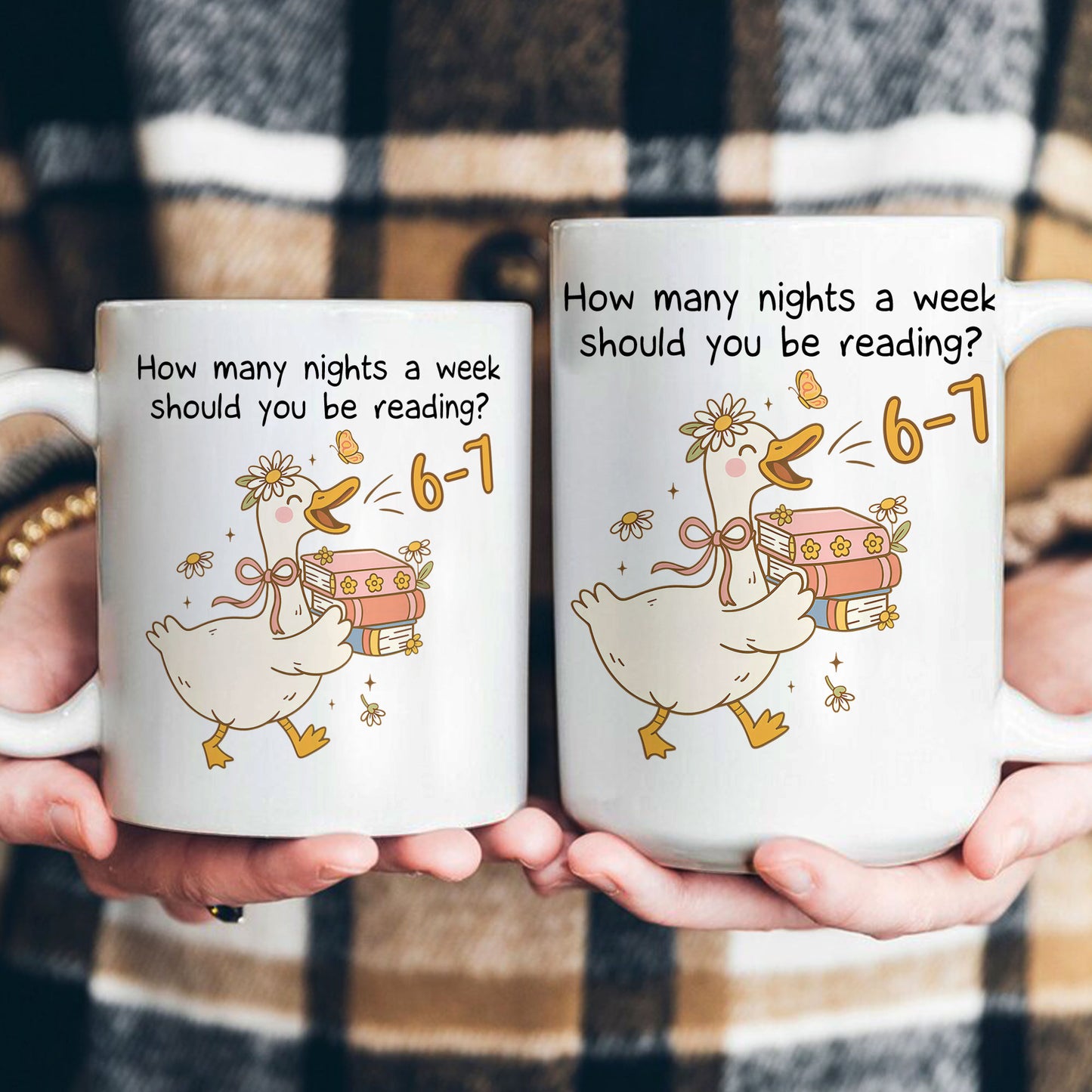 How Many Nights A Week Should You Be Reading 6-7 - Personalized Mug