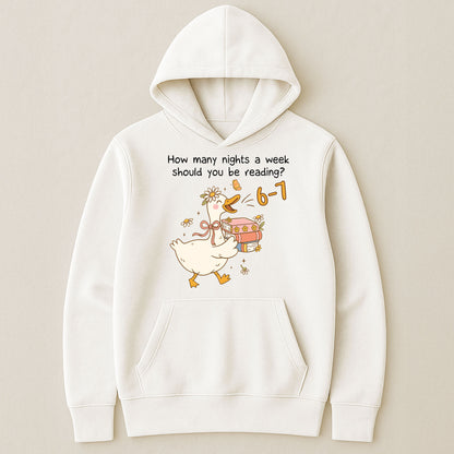 How Many Nights A Week Should You Be Reading 6-7 - Personalized Shirt