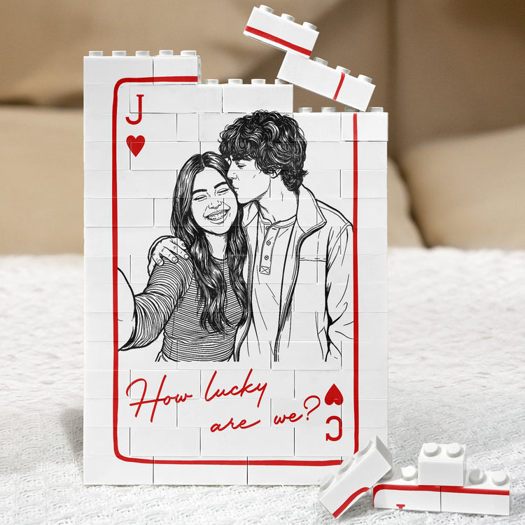 How-Luck-Are-We-Custom-Photo-Sketch-Line-Art-Anniversary-Gift-For-Him-Her-Personalized-Building-Blocks-1