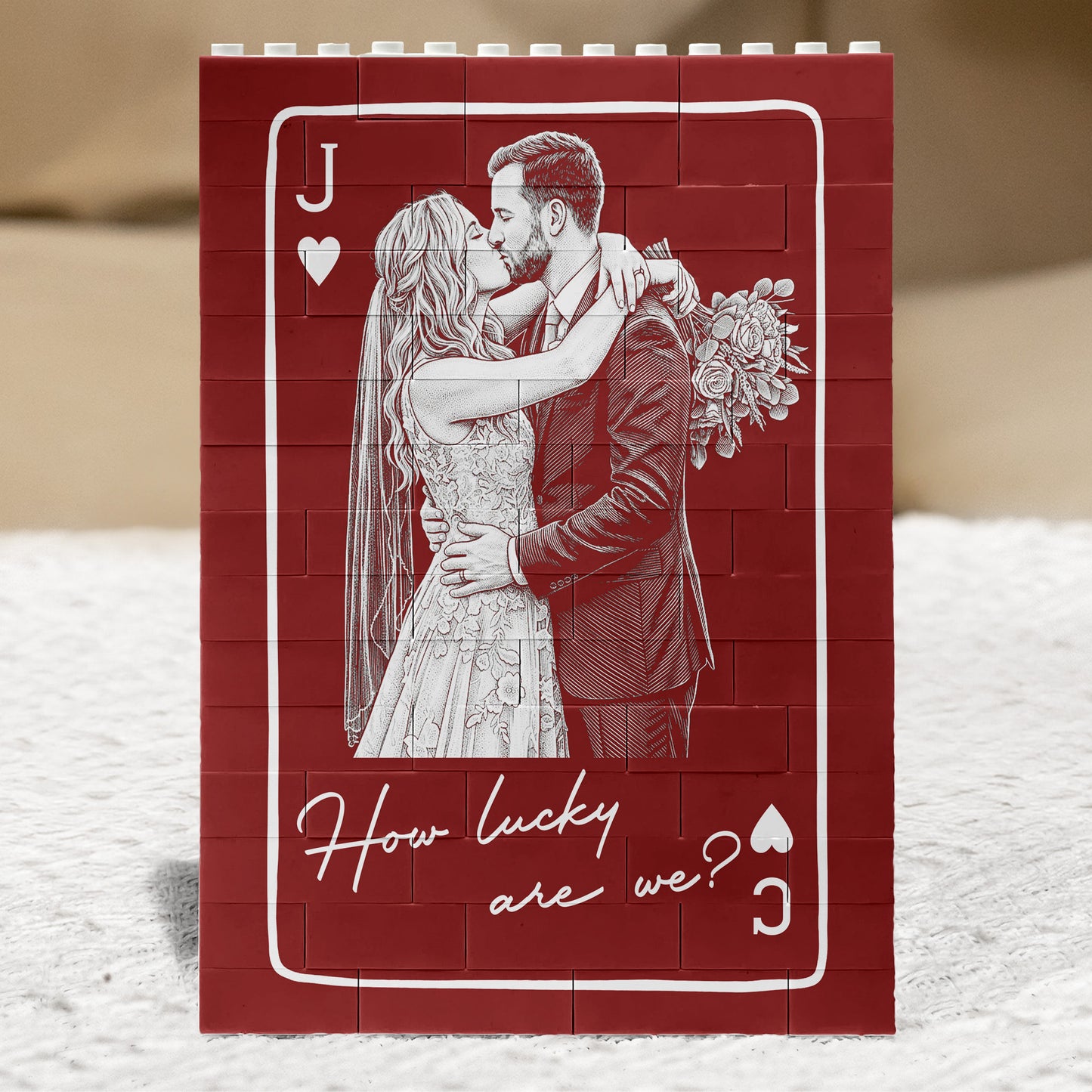 How-Luck-Are-We-Custom-Photo-Sketch-Line-Art-Anniversary-Gift-For-Him-Her-Personalized-Building-Blocks-2