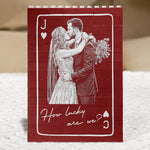 How-Luck-Are-We-Custom-Photo-Sketch-Line-Art-Anniversary-Gift-For-Him-Her-Personalized-Building-Blocks-2