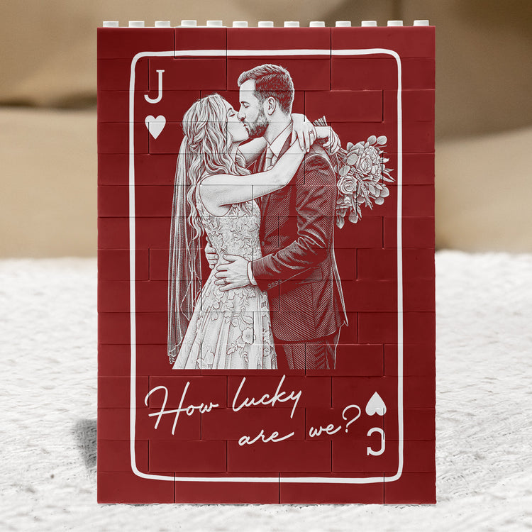 How-Luck-Are-We-Custom-Photo-Sketch-Line-Art-Anniversary-Gift-For-Him-Her-Personalized-Building-Blocks-2