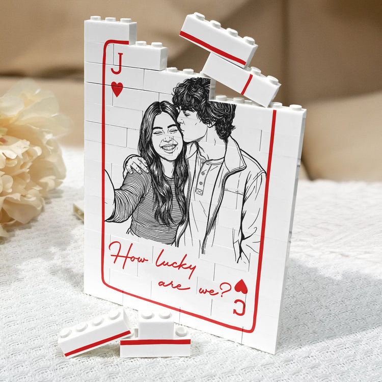How-Luck-Are-We-Custom-Photo-Sketch-Line-Art-Anniversary-Gift-For-Him-Her-Personalized-Building-Blocks-3
