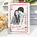 How-Luck-Are-We-Custom-Photo-Sketch-Line-Art-Anniversary-Gift-For-Him-Her-Personalized-Building-Blocks-4