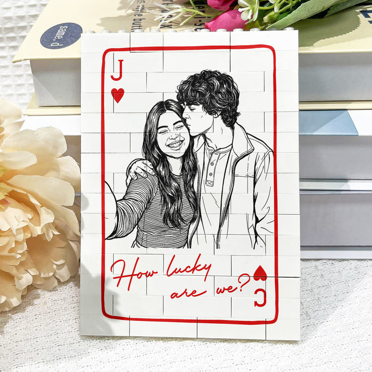 How-Luck-Are-We-Custom-Photo-Sketch-Line-Art-Anniversary-Gift-For-Him-Her-Personalized-Building-Blocks-4