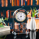 How-Much-Time-Passes,-I-Will-Always-Be-Your-Little-Girl,-Boy-Personalized-Desk-Clock-2