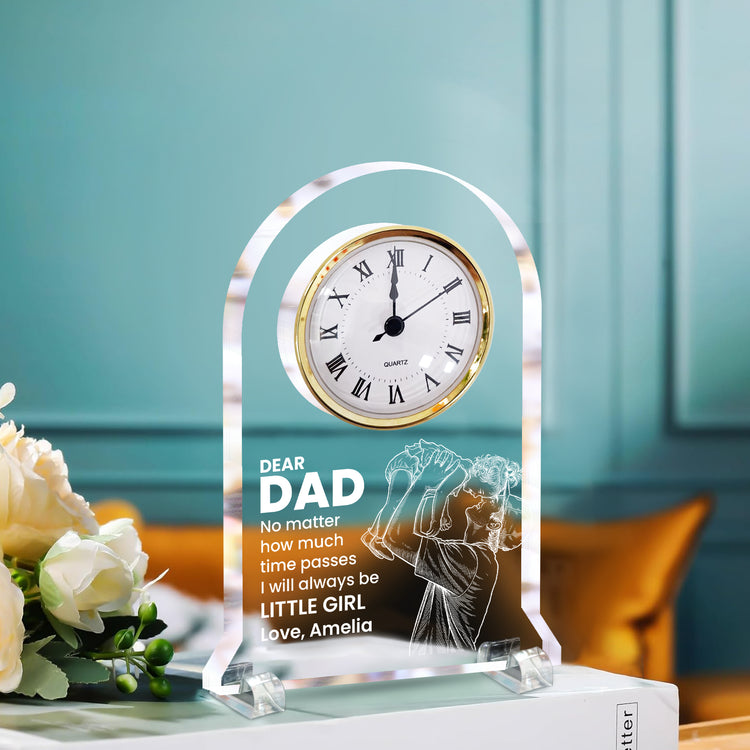How-Much-Time-Passes,-I-Will-Always-Be-Your-Little-Girl,-Boy-Personalized-Desk-Clock-3