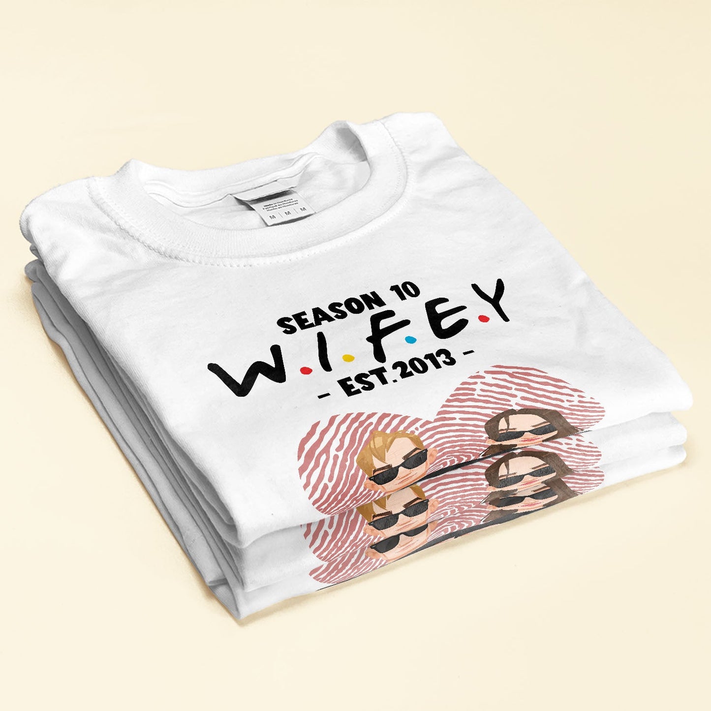 Hubby Wifey Season - Personalized Matching Couple Shirts