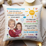 Hug This Pillow & I'll Be Hugging You! - Personalized Photo Pillow (Insert Included)