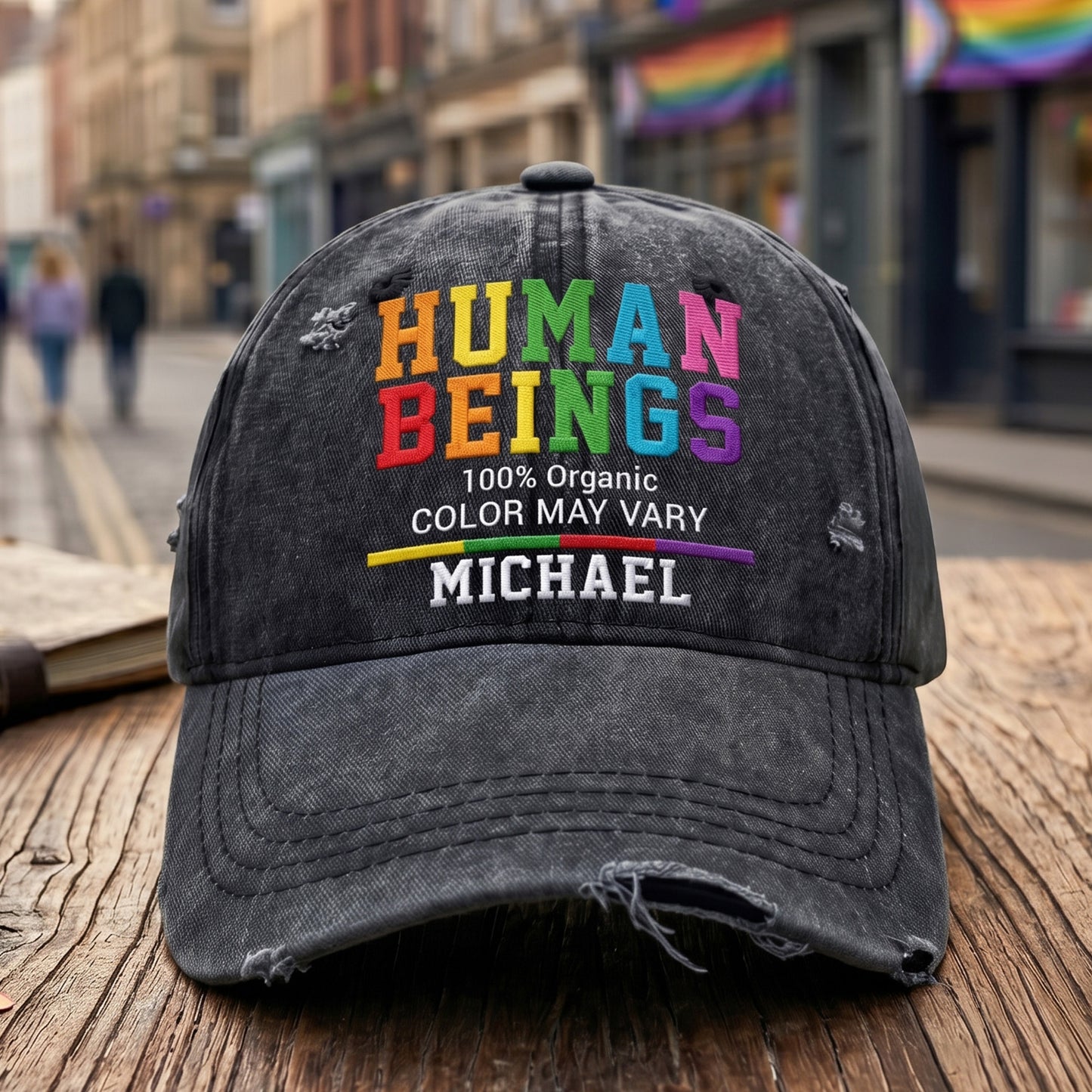 Human-Beings-100%-Organic-Personalized-Cap-1