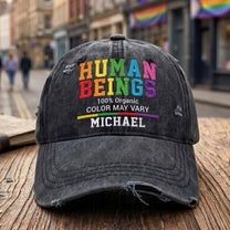Human-Beings-100%-Organic-Personalized-Cap-1