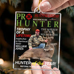 Hunter Of The Year! - Personalized Acrylic Ornament