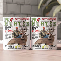 Hunter Of The Year! - Personalized Photo Mug