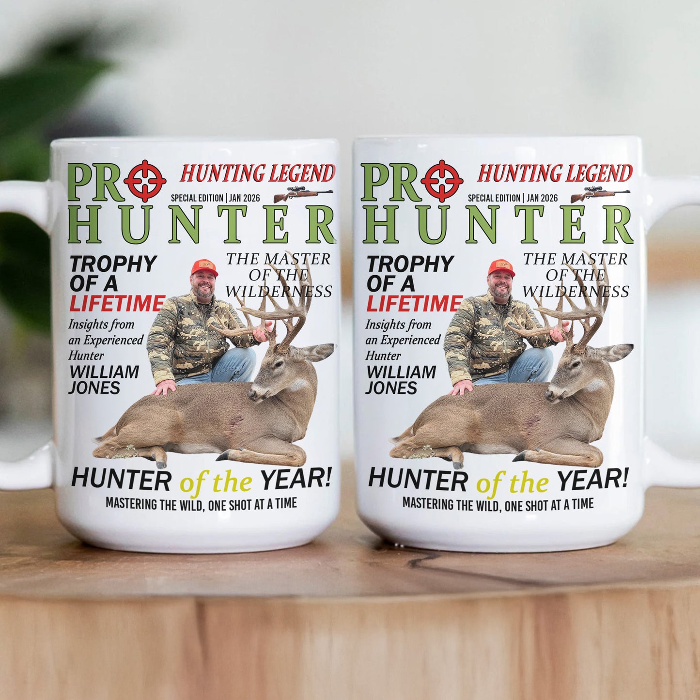 Hunter Of The Year! - Personalized Photo Mug