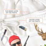 Hunting Funny Gift For Men - Personalized Photo Sweatpants, Lounge Pants With Pockets