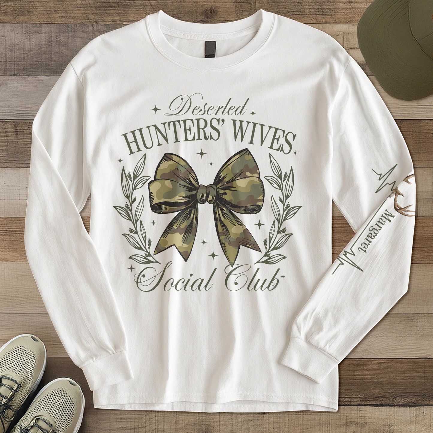Hunting Wives Social Club - Custom Long Sleeve T-Shirt