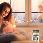 Husband & Wife Camping Partners For Life - Personalized Mason Jar Light