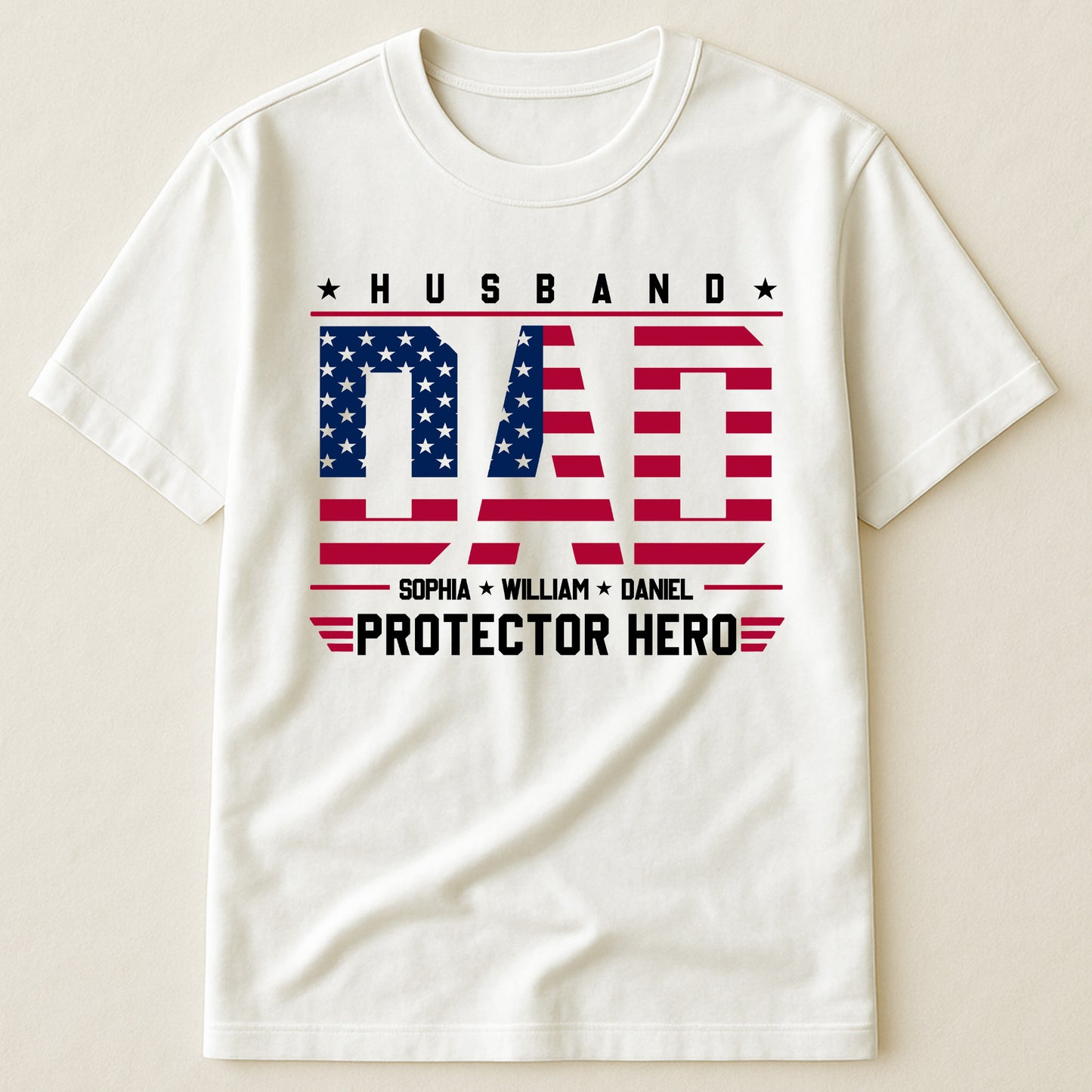 Husband-Dad-Hero-Usa-Flag-Gift-For-Dad-Grandpa-Patriotic-Dad-Personalized-Shirt-4
